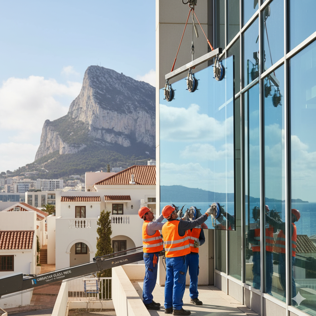 Professional glass replacement service